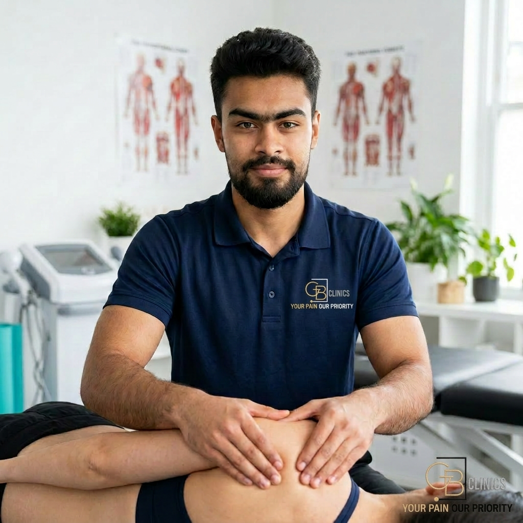 Hrishikumar, sports rehabilitation specialist at G B Clinics